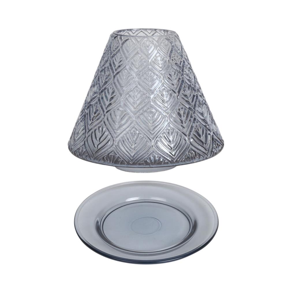 Aroma Grey Leaf Shade & Tray £13.04